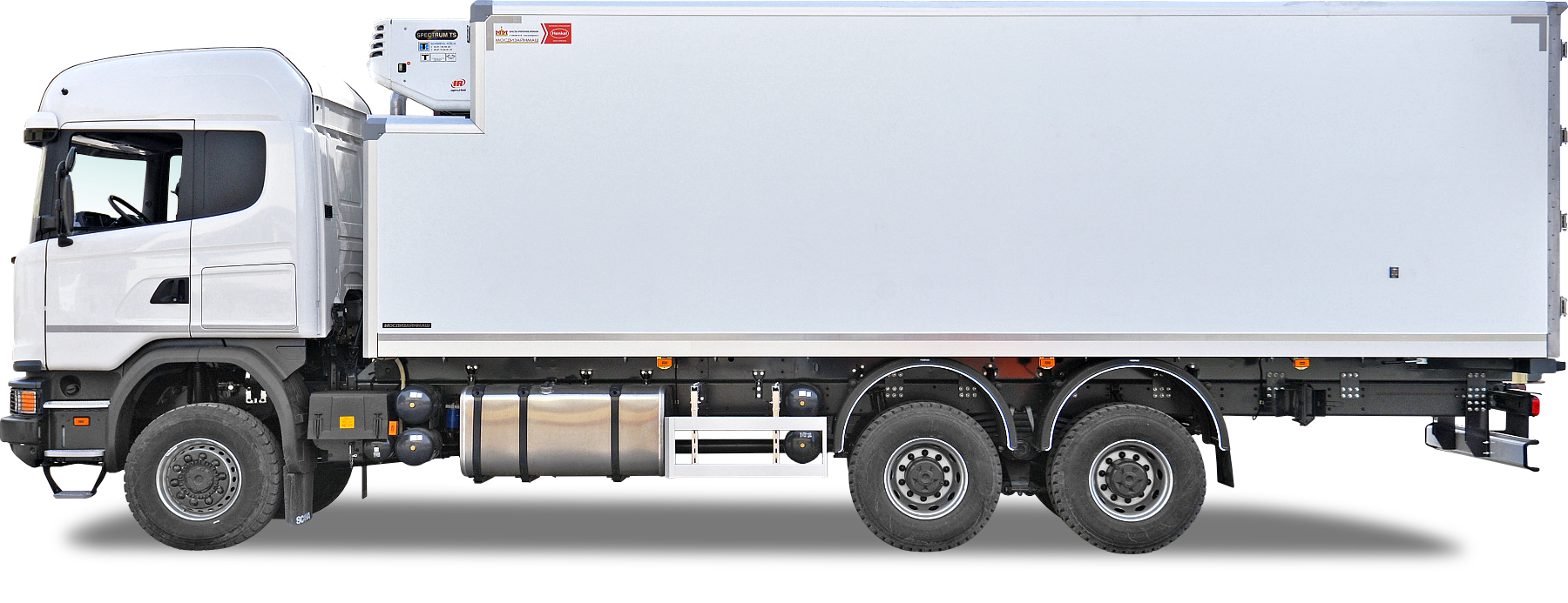 Cold, frozen food truck, trailer, van body FRP laminate Decopan Commercial Vehicle