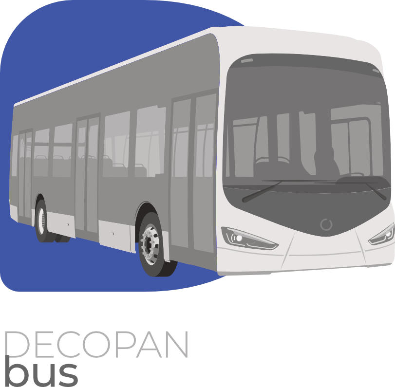 Decopan Bus FRP panels for passenger transport