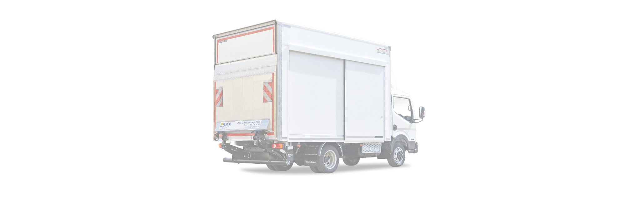 Decopan Commercial Vehicle FRP GRP laminates gallery non-food truck, trailer, van body