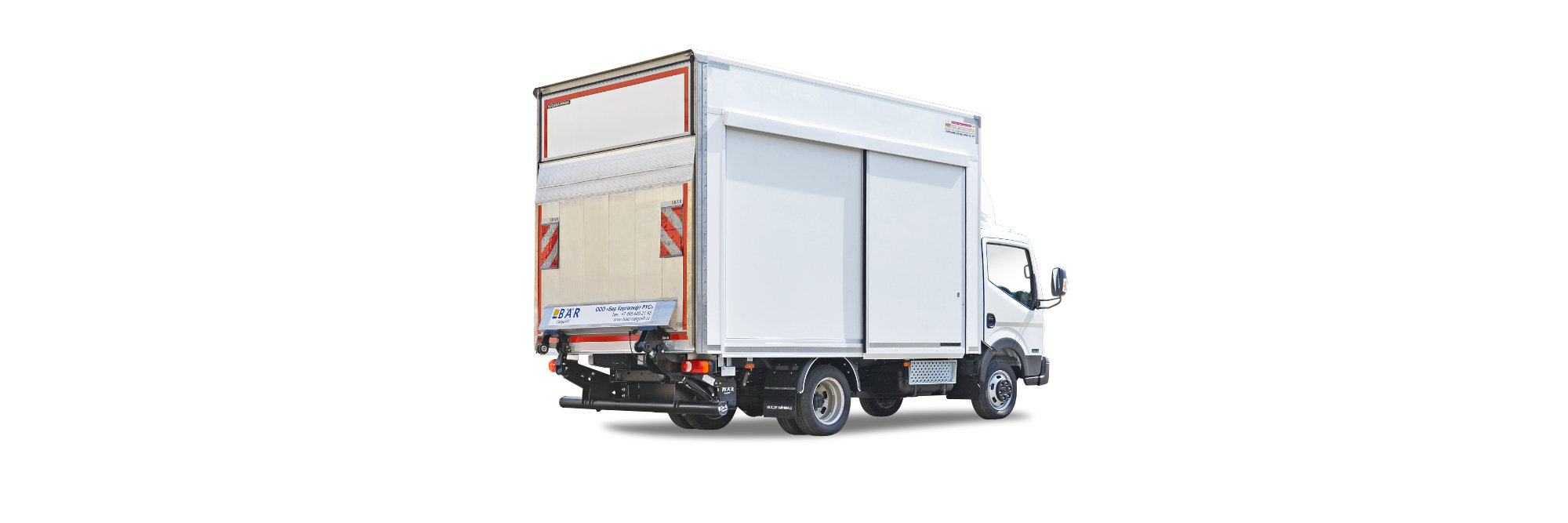 Decopan Commercial Vehicle FRP GRP laminates non-food distribution trailer, truck, van body manufacturing