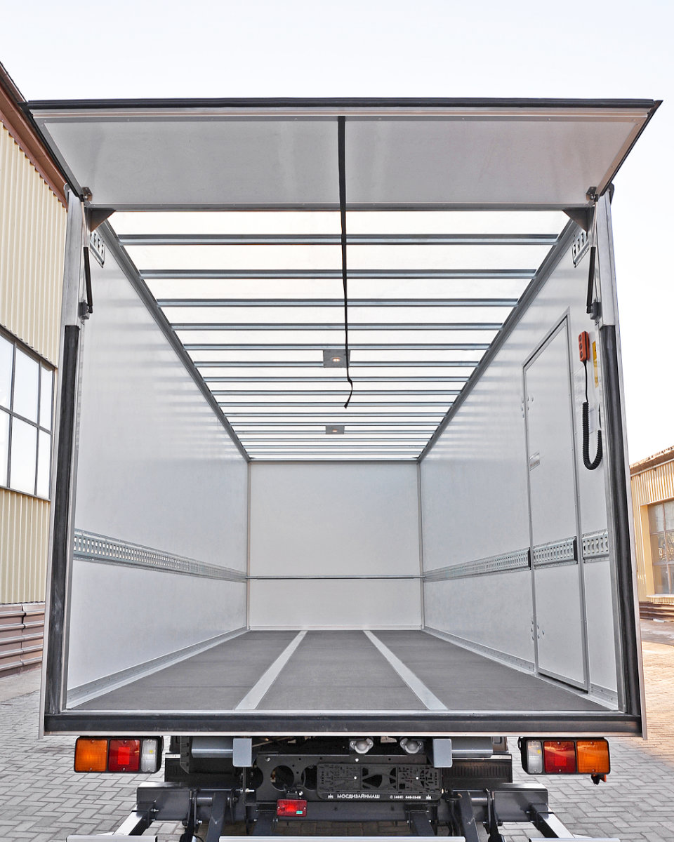 transparent roof truck body Decopan Commercial Vehicle FRP GRP laminates