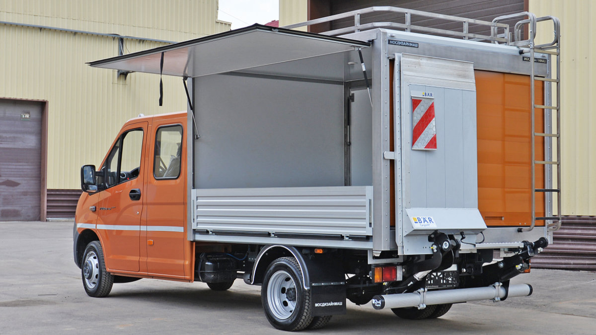 çok amaçlı, seperasyonlu kamyon van kasa Decopan Commercial Vehicle (Ticari Araç) CTP levha